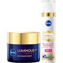 Nıvea Luminous630 Leke Karşıtı Gündüz Yüz Kremi 40ml Ve Luminous630 Leke Karşıtı Gece Kremi 50ml Sku: Smg8690010506283