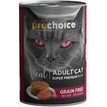 Pro Choice Dana Etli Tahılsız Ezme Yetişkin Kedi Konservesi 400 G