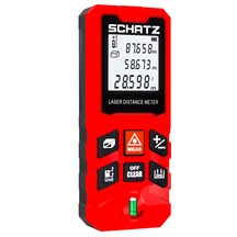 Schatz 100 Metre Lazerli Mesafe Ölçer Kırmızı Işık Lazermetre Kırmızı