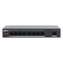 Dahua Pfs3009-8et-96 8fe Poe Port 8xpoe 96w 1fe Uplink Port Yönetilemez Switch