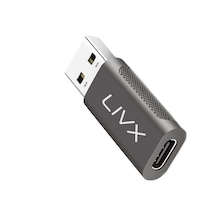 Livx Type C To Usb 3.0 Çevirici Dönüştürücü Otg Adaptör Lva-otgcf Sku: Smg8690010076595