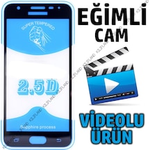 Samsung Uyumlu Galaxy J7 Pro J730 Kırılmaz Cam 3D Tam Kapatan