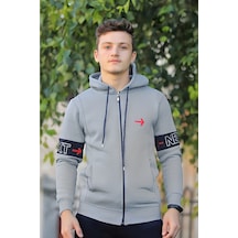 Çello Mello Erkek Çocuk Ve Gez Boy 3 Iplik Şardonlu Kaliteli Eşofman Takımı Bej Bej