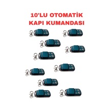 Uk-901 433mhz Kopyalanabilir 4 Kanallı Garaj Kumandası Bariyer Kepenk Kapı Kumandası 10 Adet
