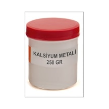 Kalsiyum Metali Parçaları 250 G Katı. Hidrokarbon Içinde