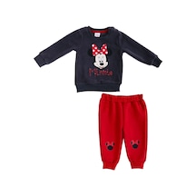 Minnie Mouse Minnie Lisanslı Bebek Polar Takım 18378 Füme
