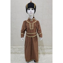 Moğolistan Kostümü Erkek Çocuk Moğol Erkek Çocuk Kıyafeti