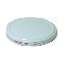 Beyaz Metal Kavanoz Kapağı 82 Mm 3000 Adet