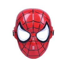 Mey İthalat Spiderman Maskesi Örümcek Adam Maskesi A Kalite İthal 20x16 Cm Çocuk