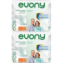 Evony Hasta Bezi Yetişkin Bel Bantlı Tekstil Yüzey L-Büyük Boy 60 Adet