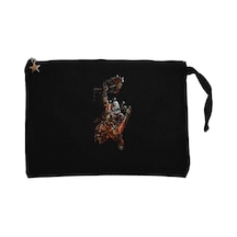 Diablo III Hellfire World of Warcraft Siyah Clutch / El Çantası Siyah