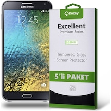 Samsung Uyumlu Galaxy E7 Ekran Koruyucu Cam 5 Adet (534068911) 20 Tl Fark Ile Apple  iPhone Hızlı Şarj Kablosu