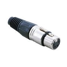 Xlr Konnektör - 4 Pin - Dişi