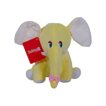 Sevimli Fil Peluş Oyuncak Uyku Arkadaşı 20 Cm Sarı
