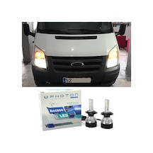 Ford Transit Led Xenon Uzun + Kısa Far Ampulü H4 Access Yeni Seri Beyaz 1994-2012