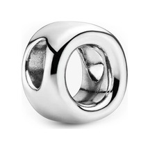 Nur Silver O Harfi Gümüş Charm Nur-bl00256