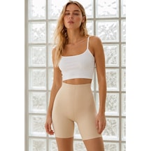Fit Women Kadın Regular U Yaka Polyemide Kumaşlı Ten Korse