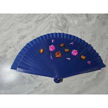 Bambu Çift Taraflı Yelpaze Karışık Renkler 12'li Paket 55124166