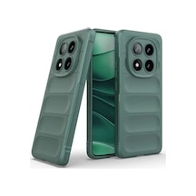 Xiaomi Redmi Note 14 Pro 4g Uyumlu Kılıf Optimum Silikon - Koyu Yeşil