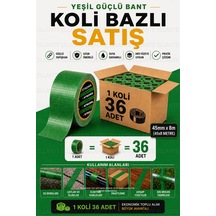 Yeşil Güçlü Tamir Bandı 45mm X 8m Çok Amaçlı Su Geçirmez Tamir Bandı 36 Adet