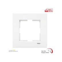 Viko Karre Tekli Beyaz Çerçeve