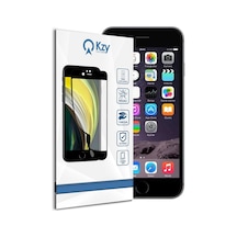 Apple Uyumlu iPhone 6S Siyah Tam Kaplayan Fibernano Ekran Koruyucu (520646563) 20 Tl Fark Ile Apple Uyumlu iPhone Hızlı Şarj Kablosu