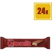 Ülker Çokomilk Sütlü Çikolata 24 gr 24'Lü Set