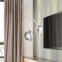 Eldon Modern Krom 3 Renkli 5 Watt Tasarım Salon Koridor Ledli Salon Aplik