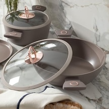 Berlınger Haus Sahara Derin Tencere 22 Cm Taupe 12v