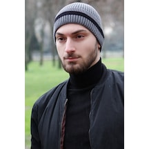Bay Şapkacı Erkek Lacivert Çizgili Bere 7560 (545373503)
