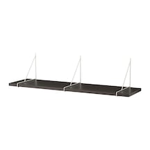 Ikea Bergshult/pershult Duvar Rafı 120x30 Cm Kahverengi - Beyaz