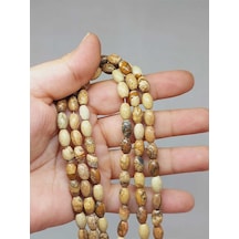 Bileklik Boy Jasper Taşı Arpa Kesim Yarım Dizi 6 8.5mm 49982 18cm Uzunluğundadır Çok Renkli
