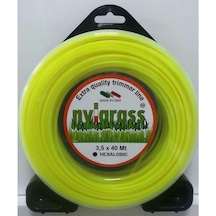 Nylgrass Motorlu Tırpan Misinası 3.5mm 6 Köşe 40 Mt