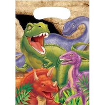 Dinozor Land Hediye Poşeti 8 Adet
