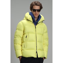 Lufian Tommy Kaz Tüyü Erkek Mont Sarı 112120158100900 Sarı