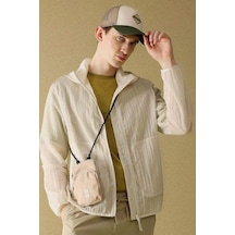 DeFacto Regular Fit Kapüşonlu Yağmurluk Fermuarlı Cepli - B5588AX24SPER42