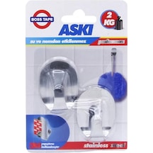 Boss Tape 4149 Paslanmaz Küçük Askı 2li Blister