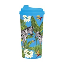Herevin Desenli Kahve Bardağı-zebra 470 Cc 161920-015 Çok Renkli