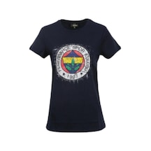 Fenerium Fenerbahçe Tribün Frozen Kadın Lacivert Tshirt Lacivert
