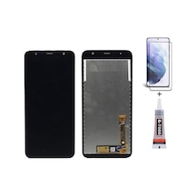 Samsung J6 Plus J610 Siyah Uyumlu Ekran Lcd Dokunmatik B7000 15ml Yapıştırıcı Ve Kırılmaz Cam İle Beraber Yc