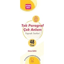 Yaprak Tek Paragraf Çok Anlam
