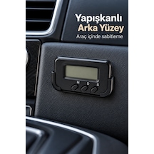 Alarm Ve Kronometre Özellikli Araç İçi Dijital Saat