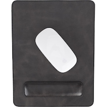 Comfy Bileklikli Deri Mouse Pad TN1 Siyah