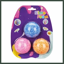 Bezos S00003740 Slime Köpük 3 Lü 2,5gr Nhr Çok Renkli