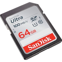 SanDisk Ultra 64GB SDXC Flash Bellek Kartı Sınıf 10