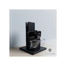 Nazaro 3 Lü Güneş Gözlüğü & Gözlük Standı Siyah - 915781471 Siyah