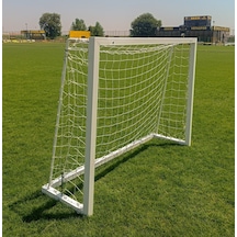 Adelinspor Minyatür Kale Direği 150 150 80cm Metal Beyaz
