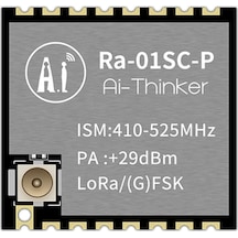 Lora Ra-01sc-p Rf Modül 410mhz-525mhz Llcc68+ Transceiver Uzun Mesafe 0.5km/10km Su Elektrik Gaz