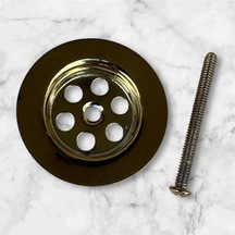 İsaoğlu Yapı Gold Lavabo Gideri Gold Lavabo Sifonu Altın Sifon Süzgeç Bütün Lavabolara Uygun Gold Altın
