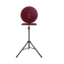 Raf Düzenekli Tripod Ayaklı Dart Arkalık Stand Seti Bordo